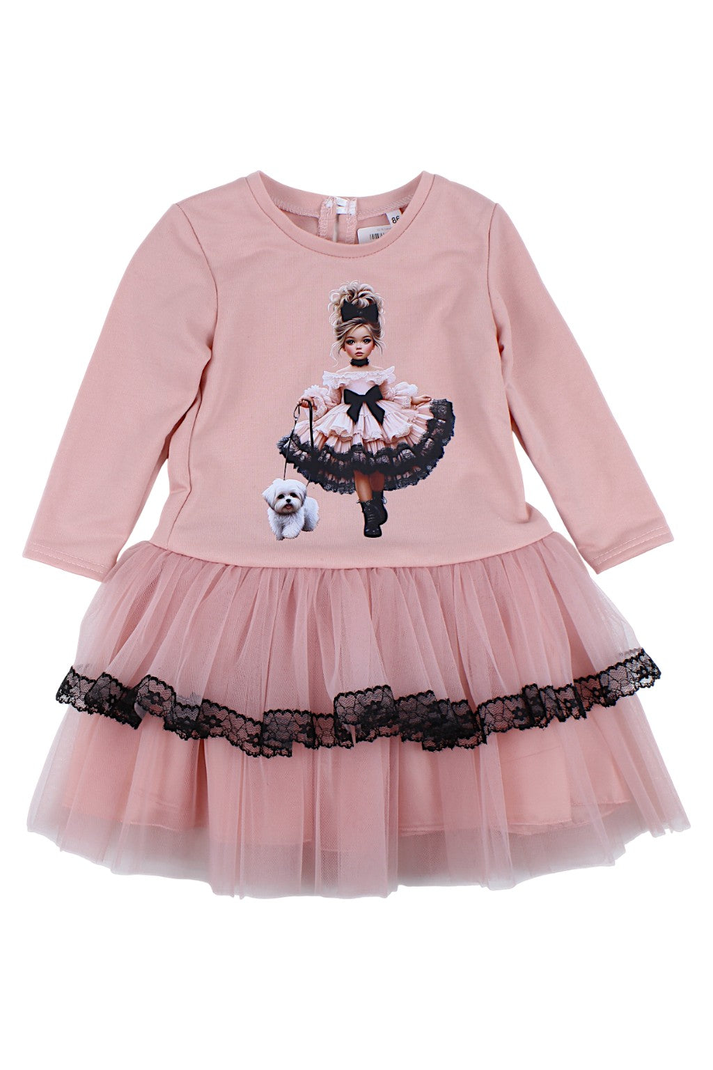 Mädchen rosa Ballerinakleid Guliwerkids 3328-221025