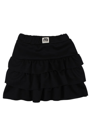 Mädchen schwarzer Rock-Shorts Guliwerkids 1251-121025