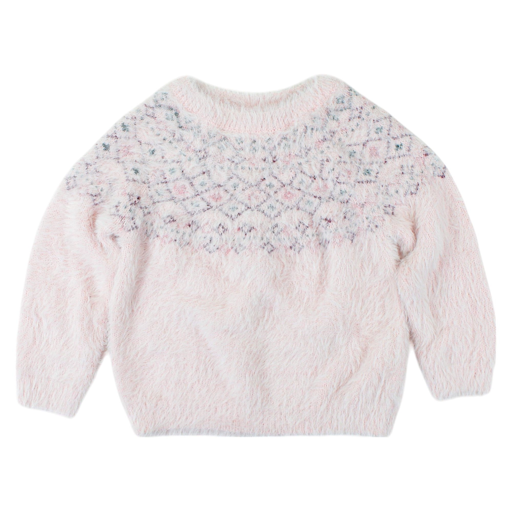 Mädchen-Overhead-Pelzpullover, gebraucht, PRIMARK-Code 153