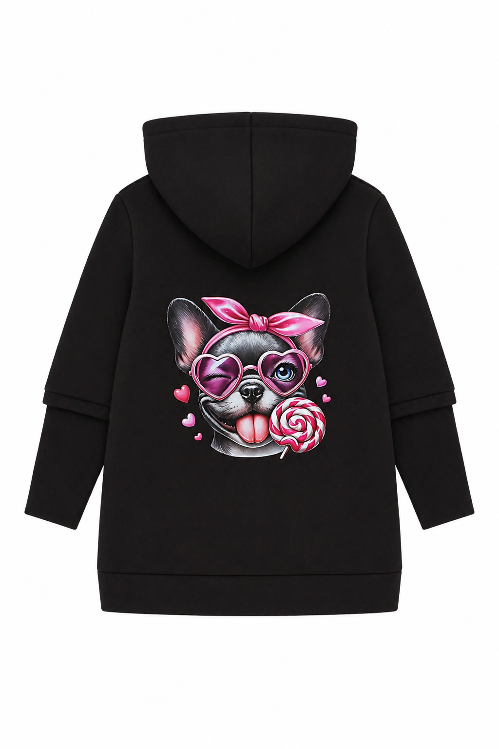 Mädchen Schokoladenbraune, isolierte Jacke/Sweatshirt Matyszczak 1425-26925