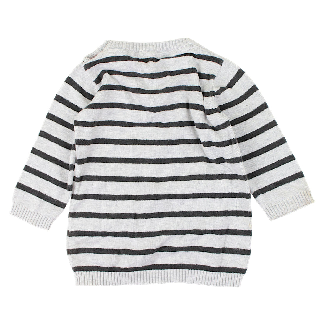 Langarmpullover mit Katzen für Mädchen, used BABY, Farbe: grau, Code: 157