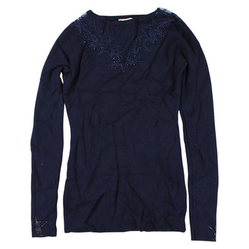 Mädchen Langarmbluse mit Sternen, gebraucht MOEWY Code 160