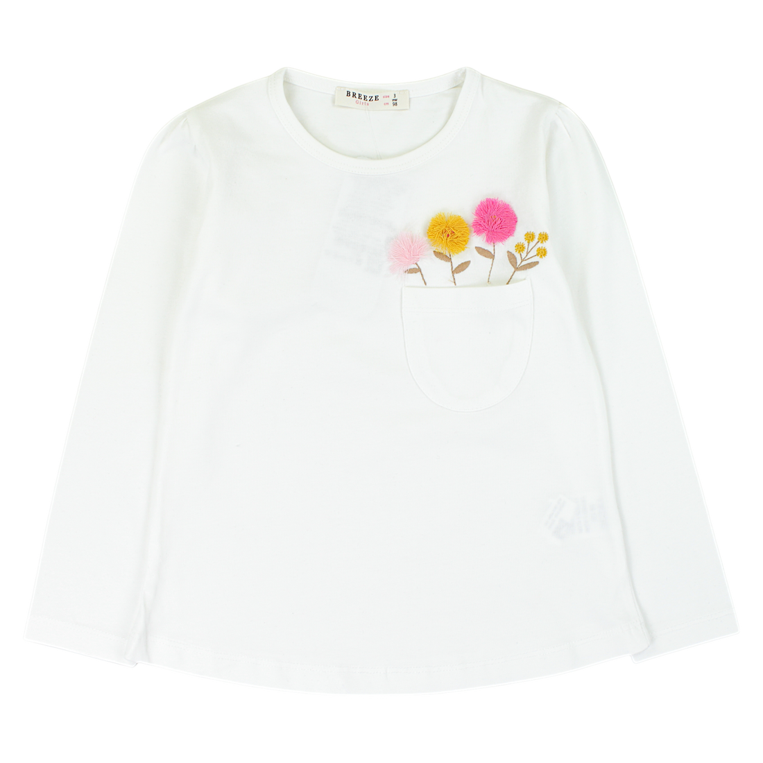 Mädchenhaftes Blumenset, creme, Breeze 19230-5325-28