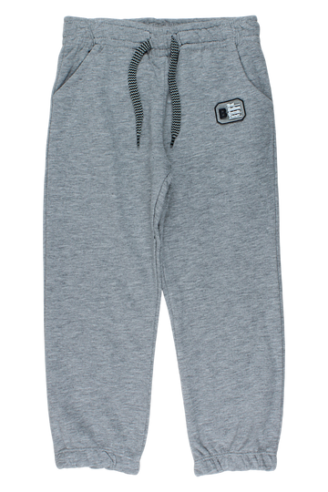 Jungen-Jogginghose in Aschgrau, Modell Breeze 19345-20825-37
