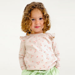 Mädchen Baumwollbluse meadow cream Breeze 19680-30924