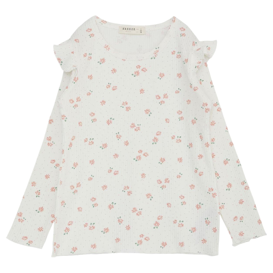 Mädchen Baumwollbluse meadow cream Breeze 19680-30924