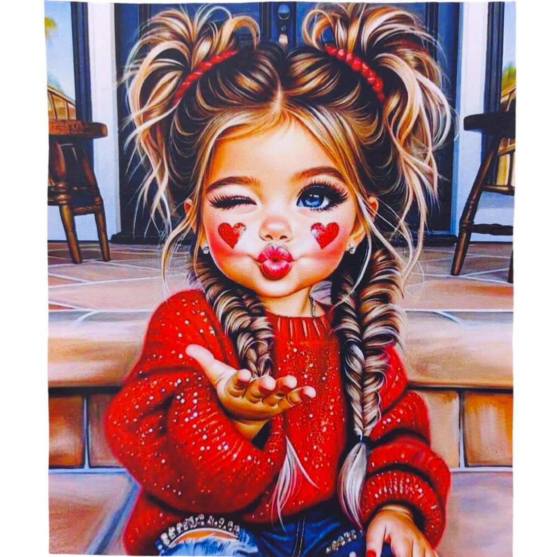 Oversize Bluse für Mädchen, rosa, Your Word 465-10924 GKMOD