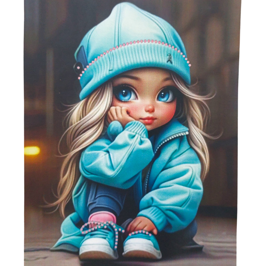 Life Baumwollbluse für Mädchen gelb Your Word 465-30924