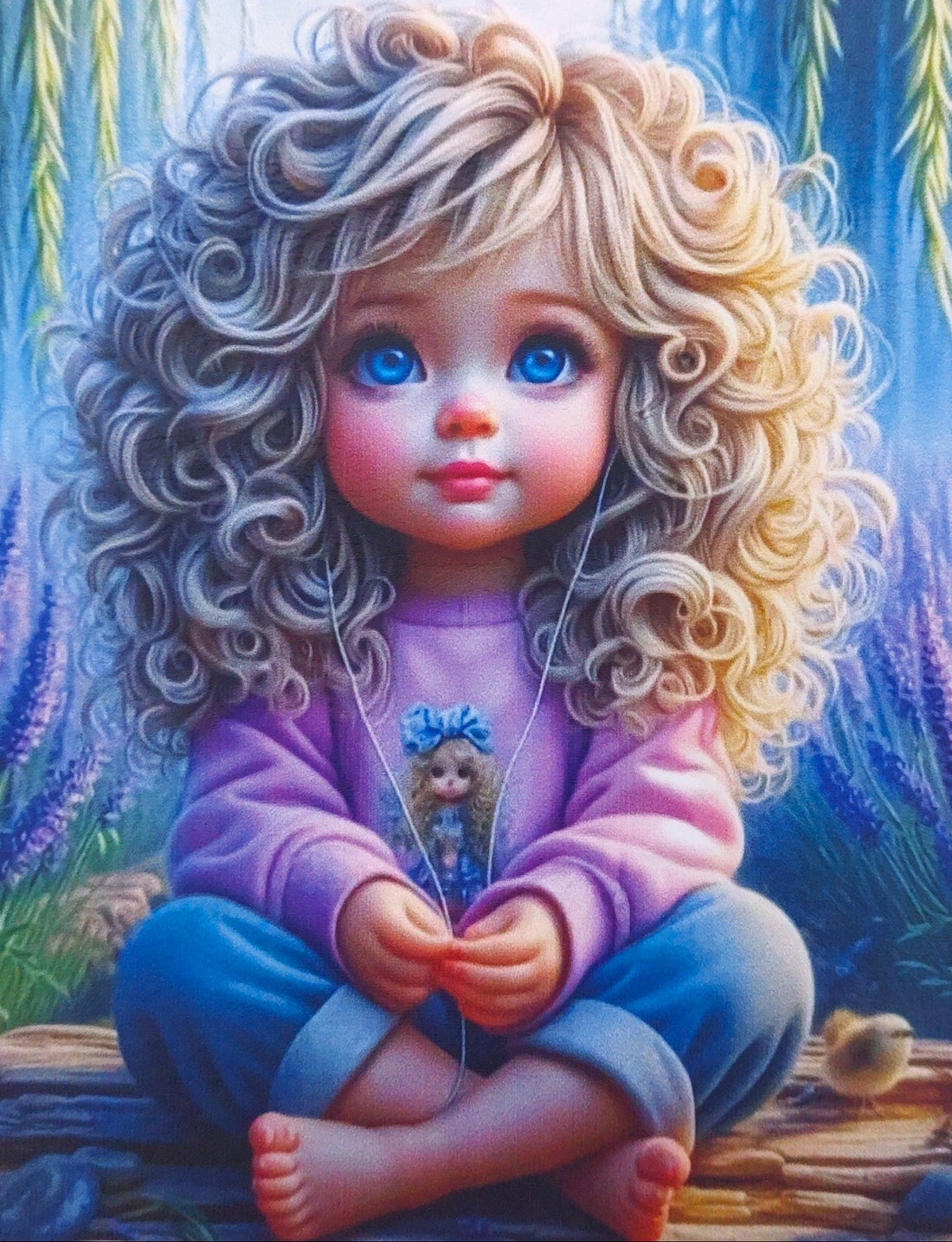 Kiss Baumwollbluse für Mädchen, rosa Your Word 465-30924