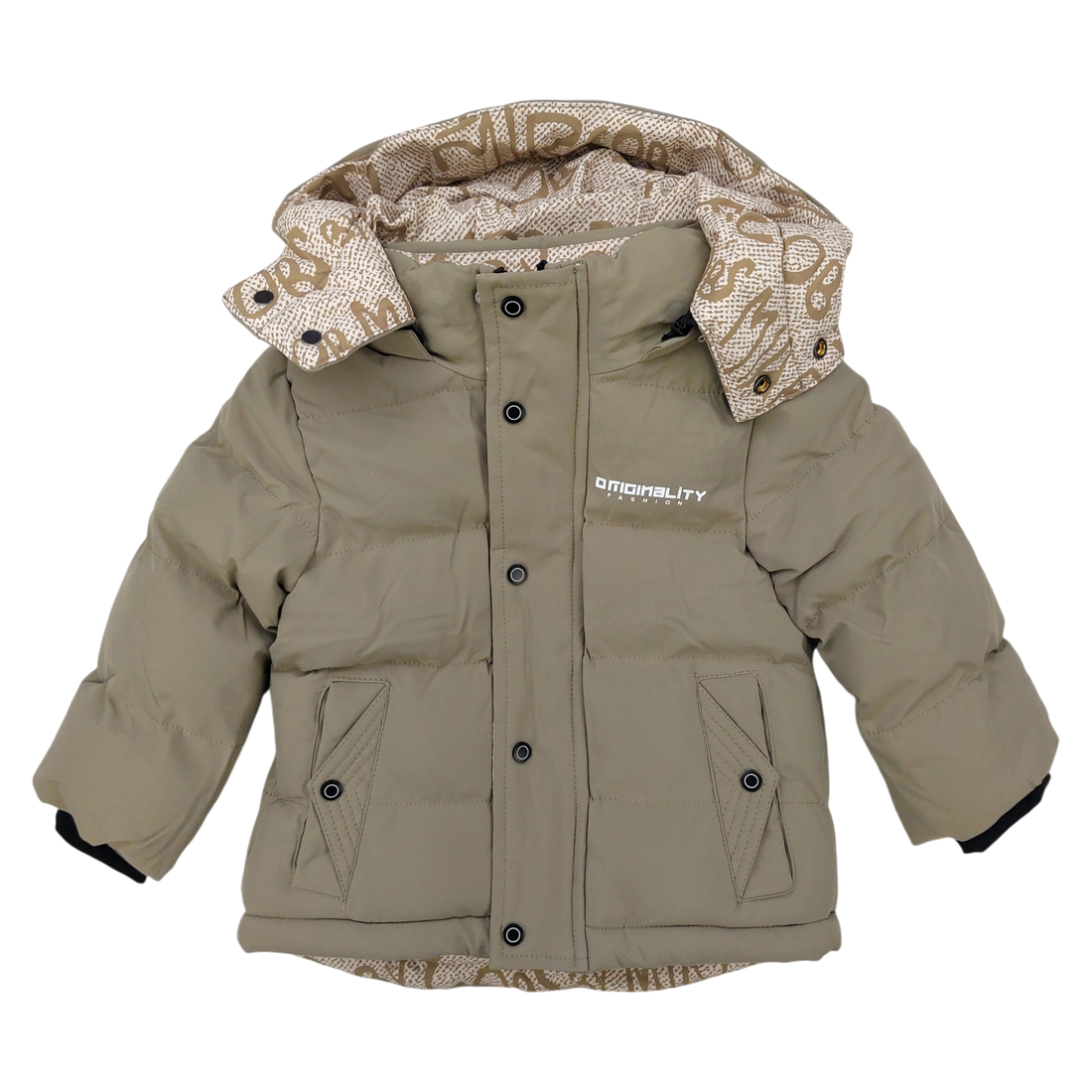 Jungen Winterjacke oliv Happy House KK-1034-211024