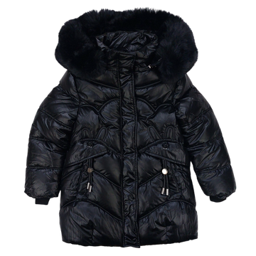 Mädchen Winterjacke schwarz Happy House KK-2201-211024