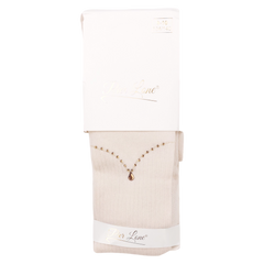 Pier Lone 1540-191024-61 Duftende Tropfenstrumpfhose für Mädchen, Hellbeige