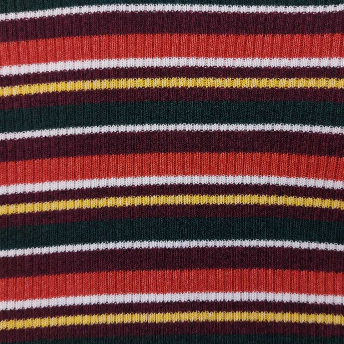 Gestreifte Rippbluse für Jungen, Ziegelstein Breeze 18938-191024-64