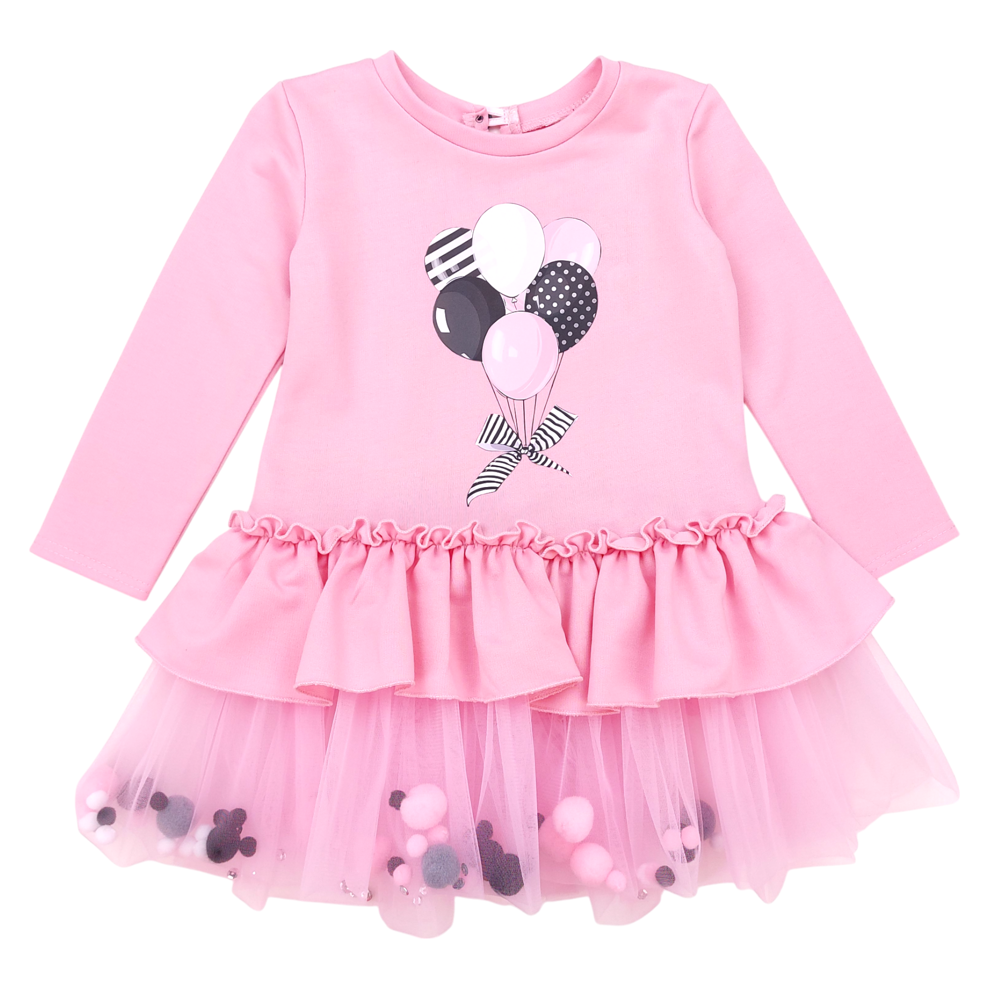 Mädchen-Ballerinakleid, rosa Guliwerkids 22156-151124-40