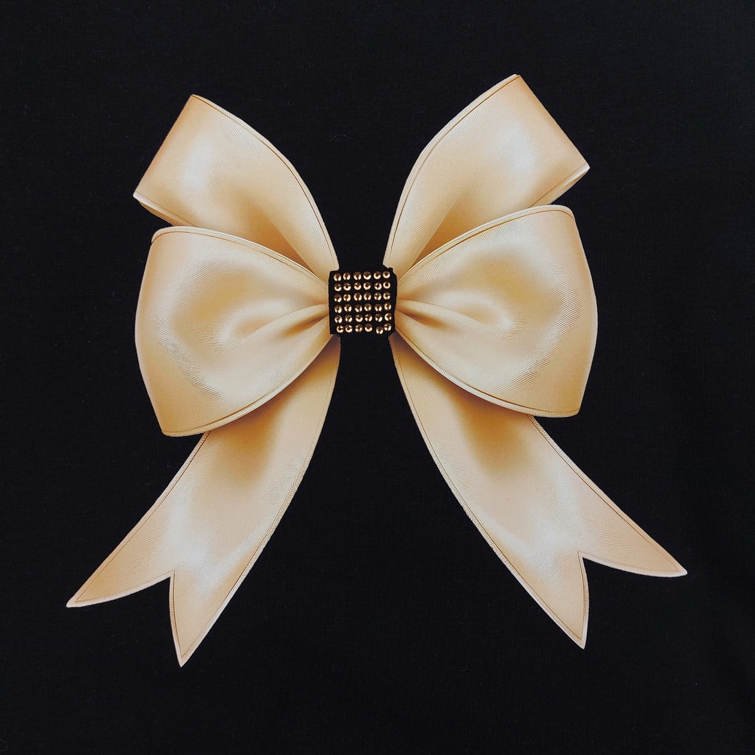 Mädchen Schleifenbluse schwarz Milbo 133-151124-14