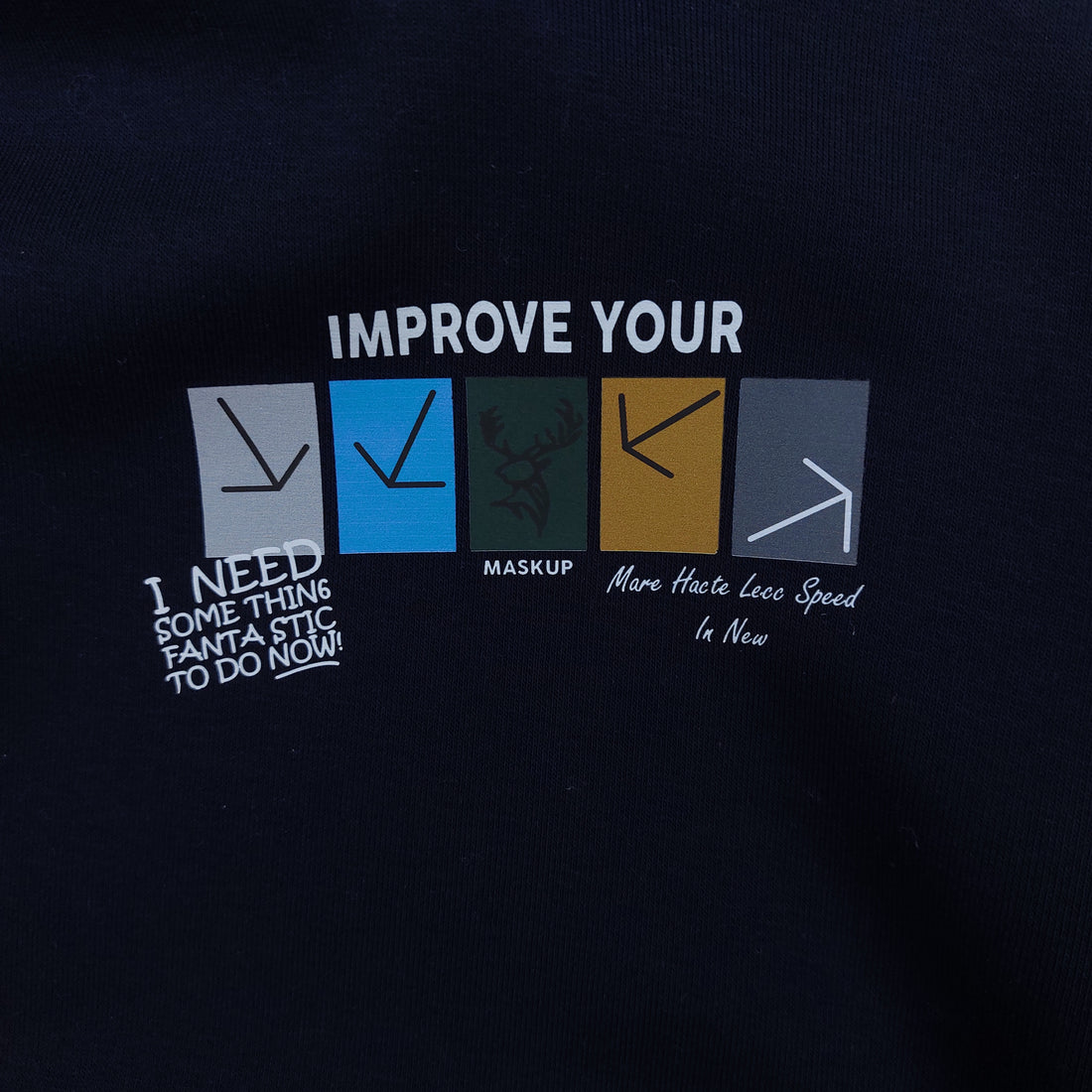 Isolierter Hoodie für Jungen, Marineblau, Poyraz 70007-271124-23