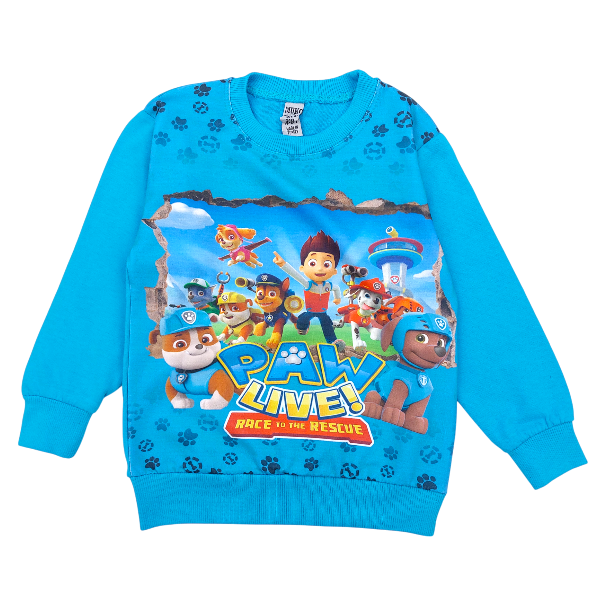 Life Sweatshirt für Jungen türkis Muko Kids 13899-61224-44