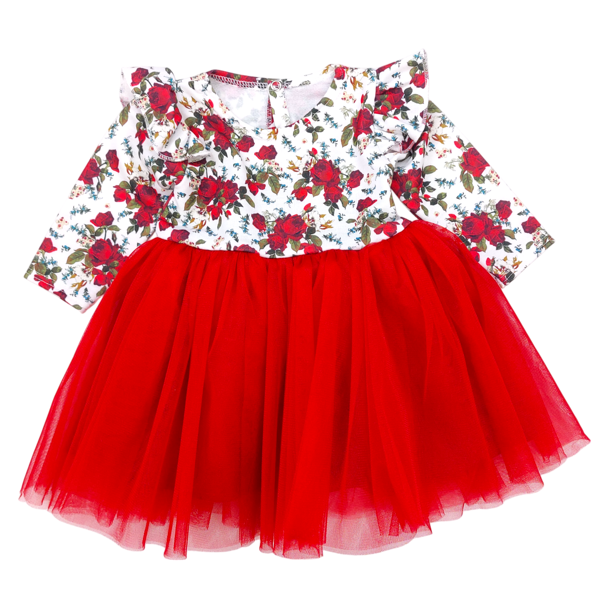 Schwarzes Rosenkleid für Mädchen Guliwerkids 12994-161224-14