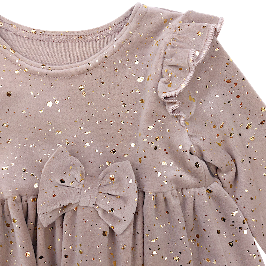 Mädchen Samtkleid, beige, Mona 22154-151124-1