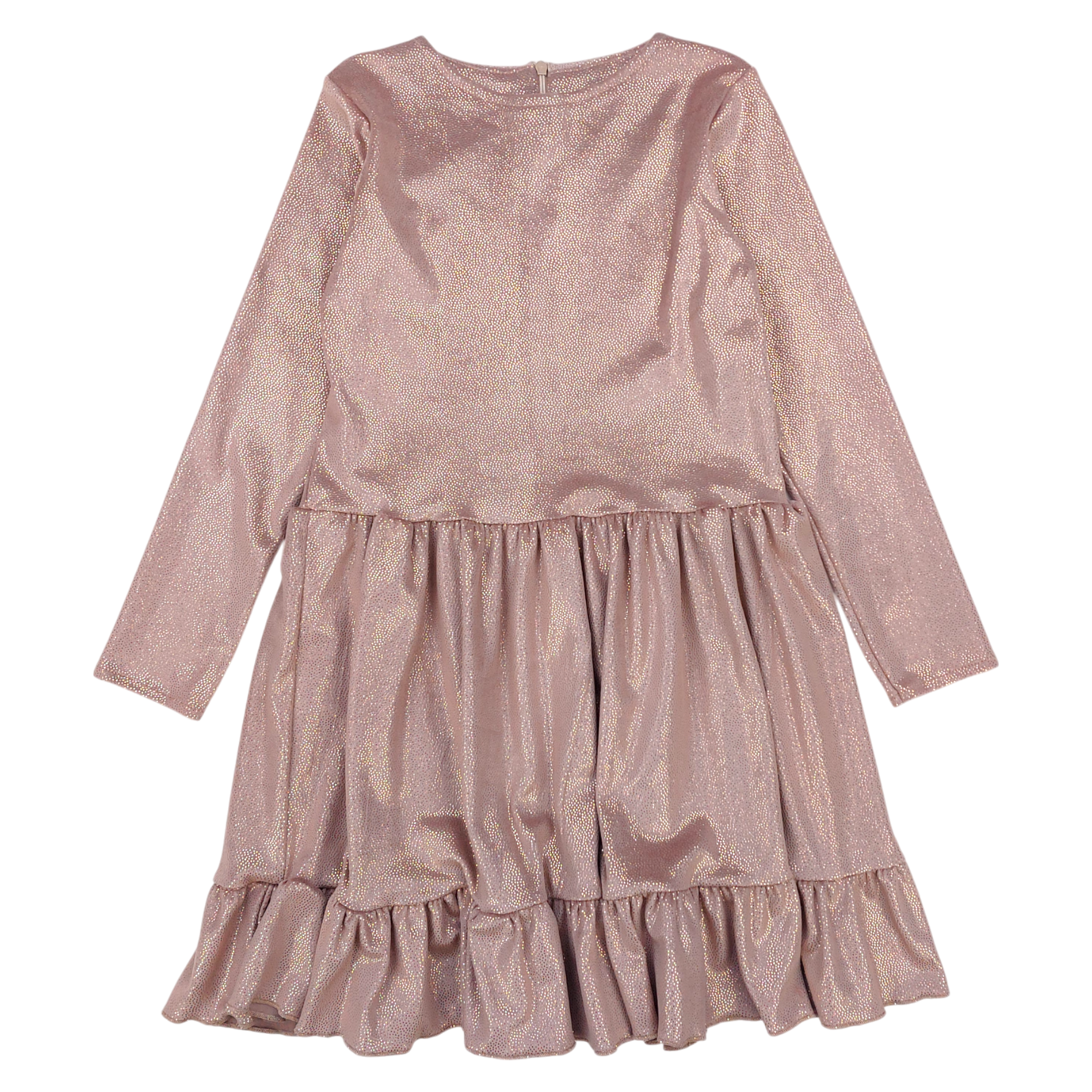 Samtkleid für Mädchen, beige, Katerina 12992-161224-1