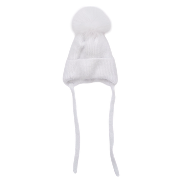 Grans A1415-151124-3 Unisex-Taufmütze für Mädchen