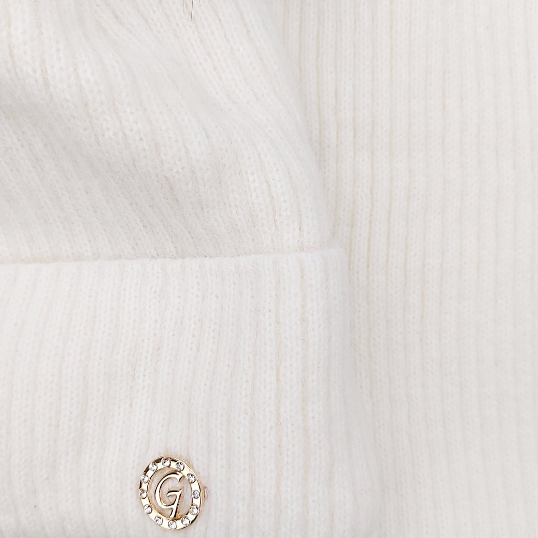 Set Mütze mit Snood für Mädchen, creme Grans K-33-151124-28