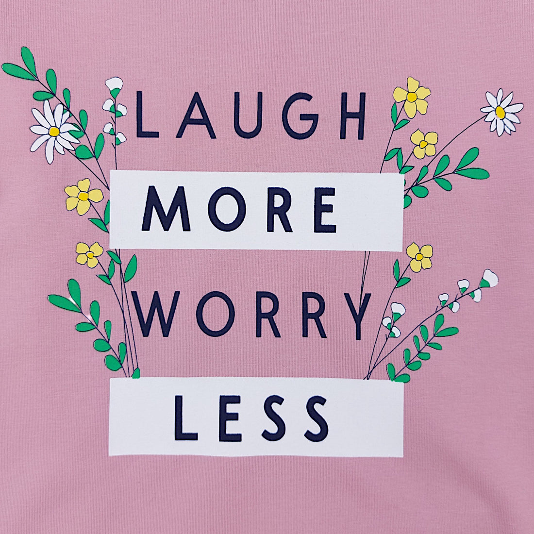 Rosa Blumen-T-Shirt für Mädchen Breeze 20832-7125-40