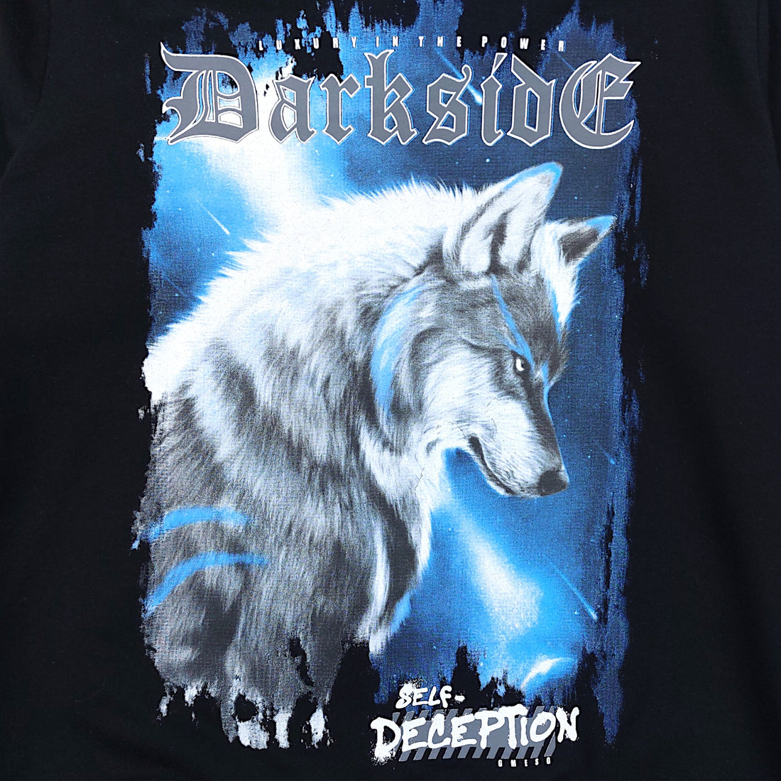 Schwarzes leuchtendes Wolf-Sweatshirt für Jungen, TonToy 13911-61224-14