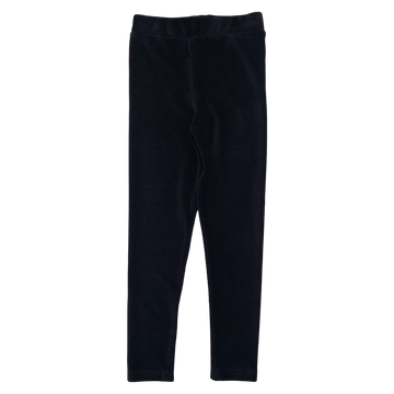 Schwarze gestreifte Leggings für Mädchen Timi 54001-181224-14