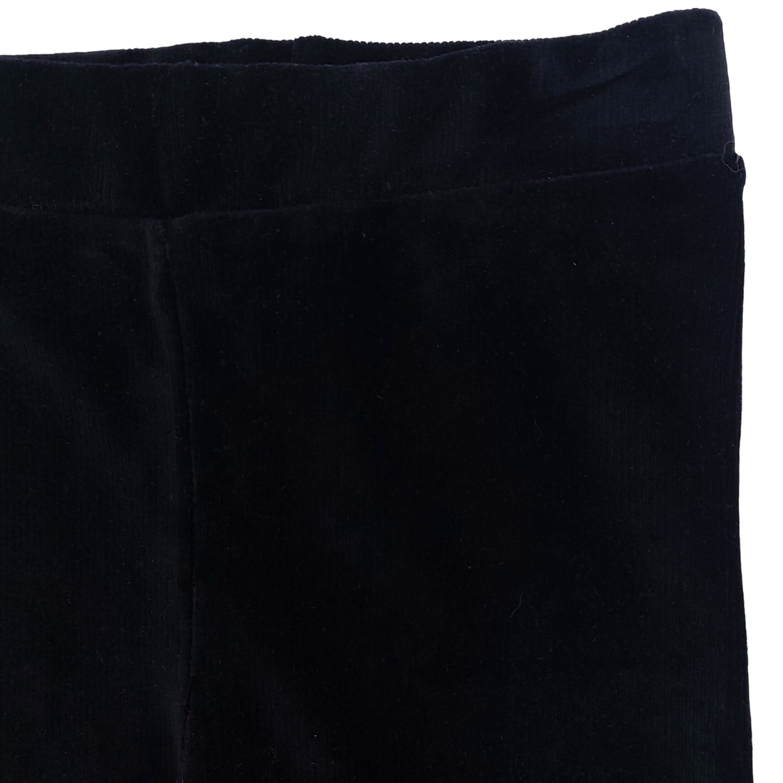 Schwarze gestreifte Leggings für Mädchen Timi 54001-181224-14