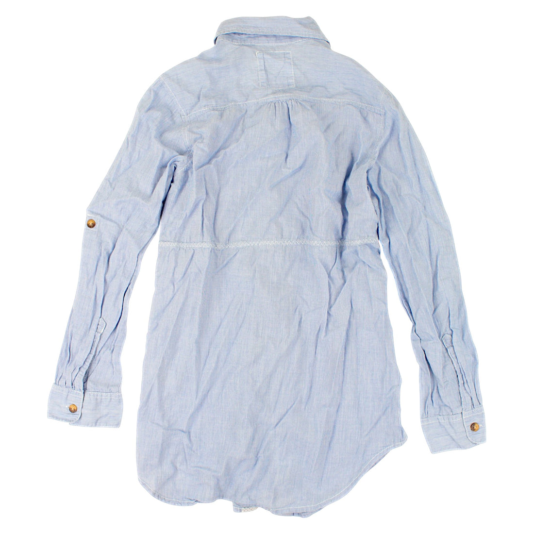 Mädchen-Shirt-Tunika mit Tasche, gebraucht, H&amp;M-Code 175