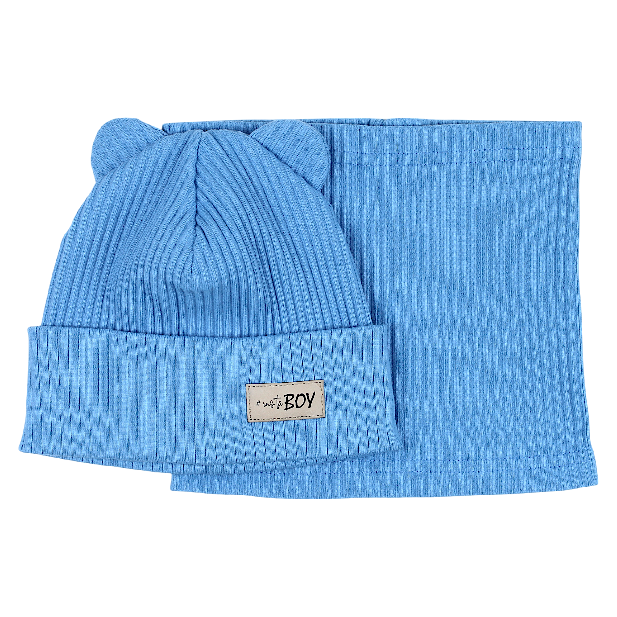 Jungen-Mütze- und Schal-Set, marine Guliwerkids 2032-17-14325-34