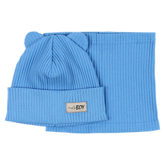 Jungen-Mütze- und Schal-Set, marine Guliwerkids 2032-17-14325-34