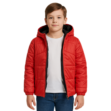 Jungen Stepp Übergangsjacke rot F26 2034-17-14325-18