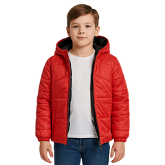 Jungen Stepp Übergangsjacke rot F26 2034-17-14325-18