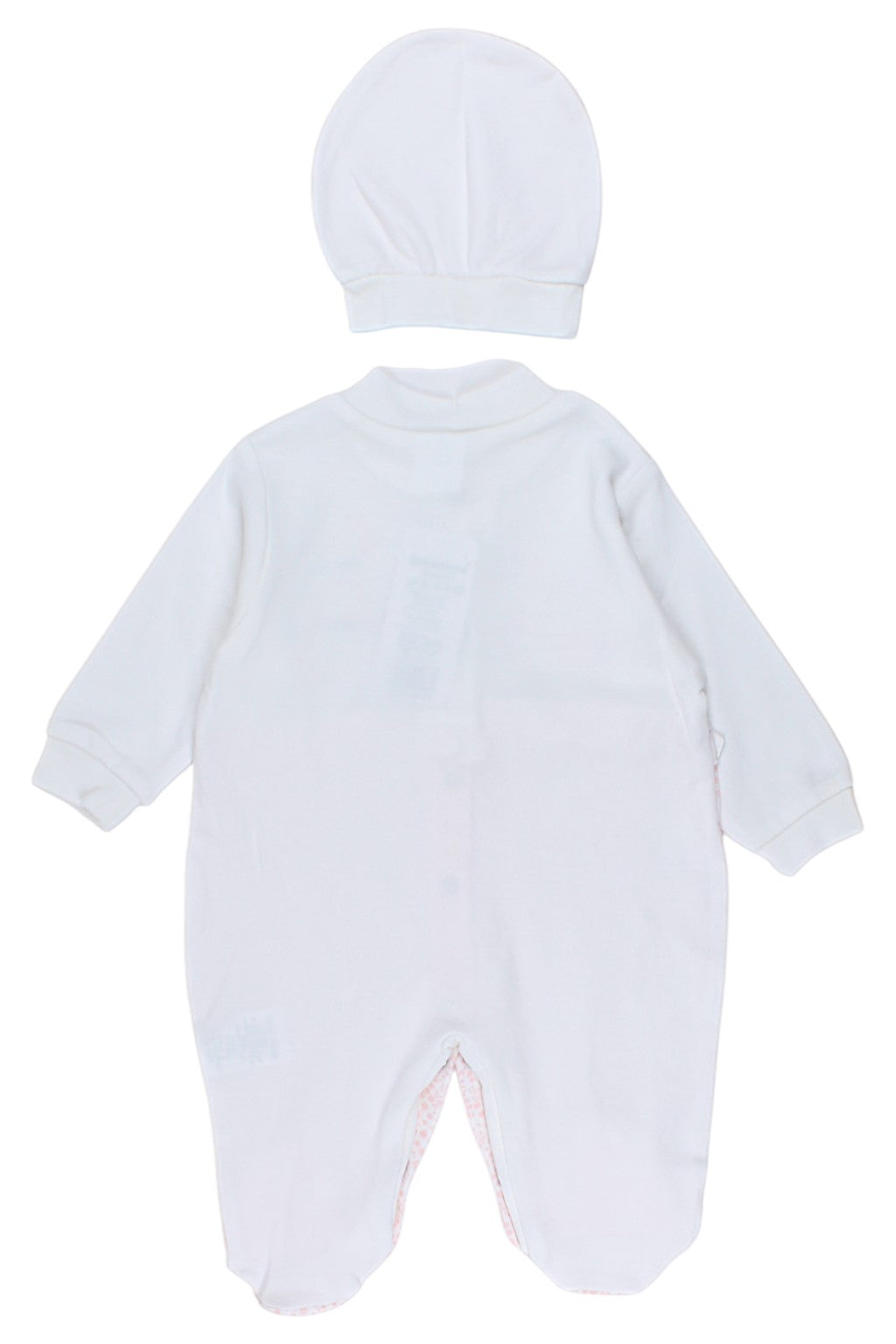 Rosa Baby-Strampler und Mütze für Mädchen Bebelinna 2036-6825-40