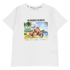 Jungen-Rollerbluse weiß Breeze 20993-14425-3
