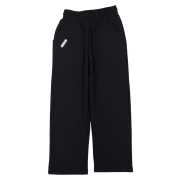 Schwarze gerippte Culotte für Mädchen Breeze 21072-191024-14