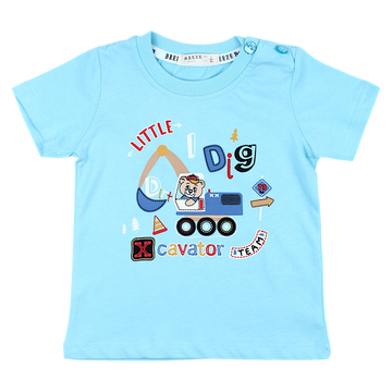 Türkisfarbene Jungenbluse Breeze 21467-2425-44