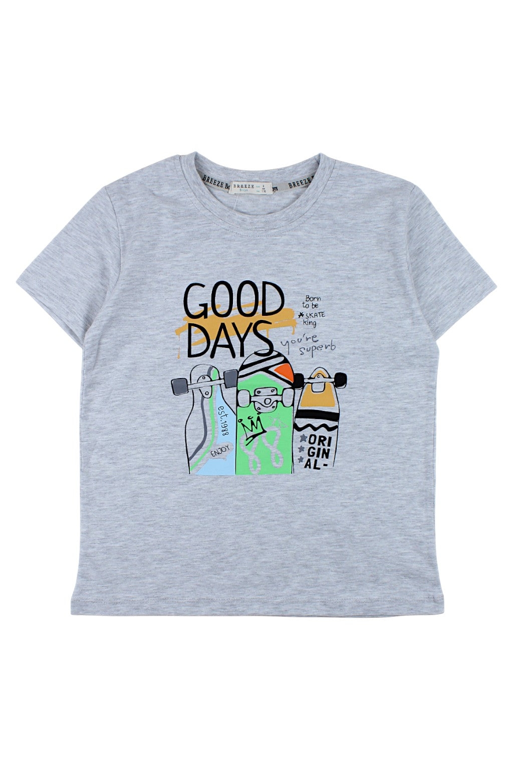 Good Days Jungen-T-Shirt Ash Breeze 21473-311025