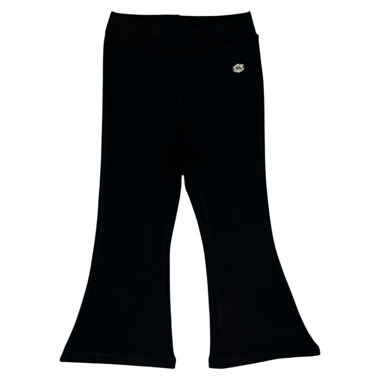 Elegante schwarze Schlaghose für Mädchen, schwarz Breeze 21535-14425