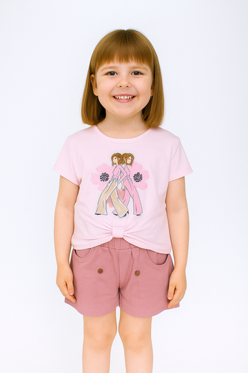 Mädchen Fango Breeze Blumen-Shorts-Set 21693-17625-19