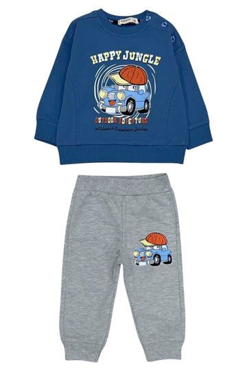 Jungen blauer Trainingsanzug Your Word 21976-20825