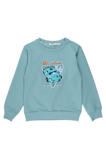 Power Machine Sweatshirt für Jungen, Mint Breeze 22124-12925