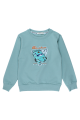 Power Machine Sweatshirt für Jungen, Mint Breeze 22124-12925