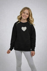 Bluza dziewczęca czarna Breeze 22458-21225