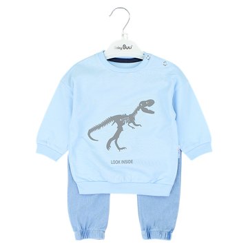 Baby Buu blaues Dino-Set für Jungen 2296-27225-35