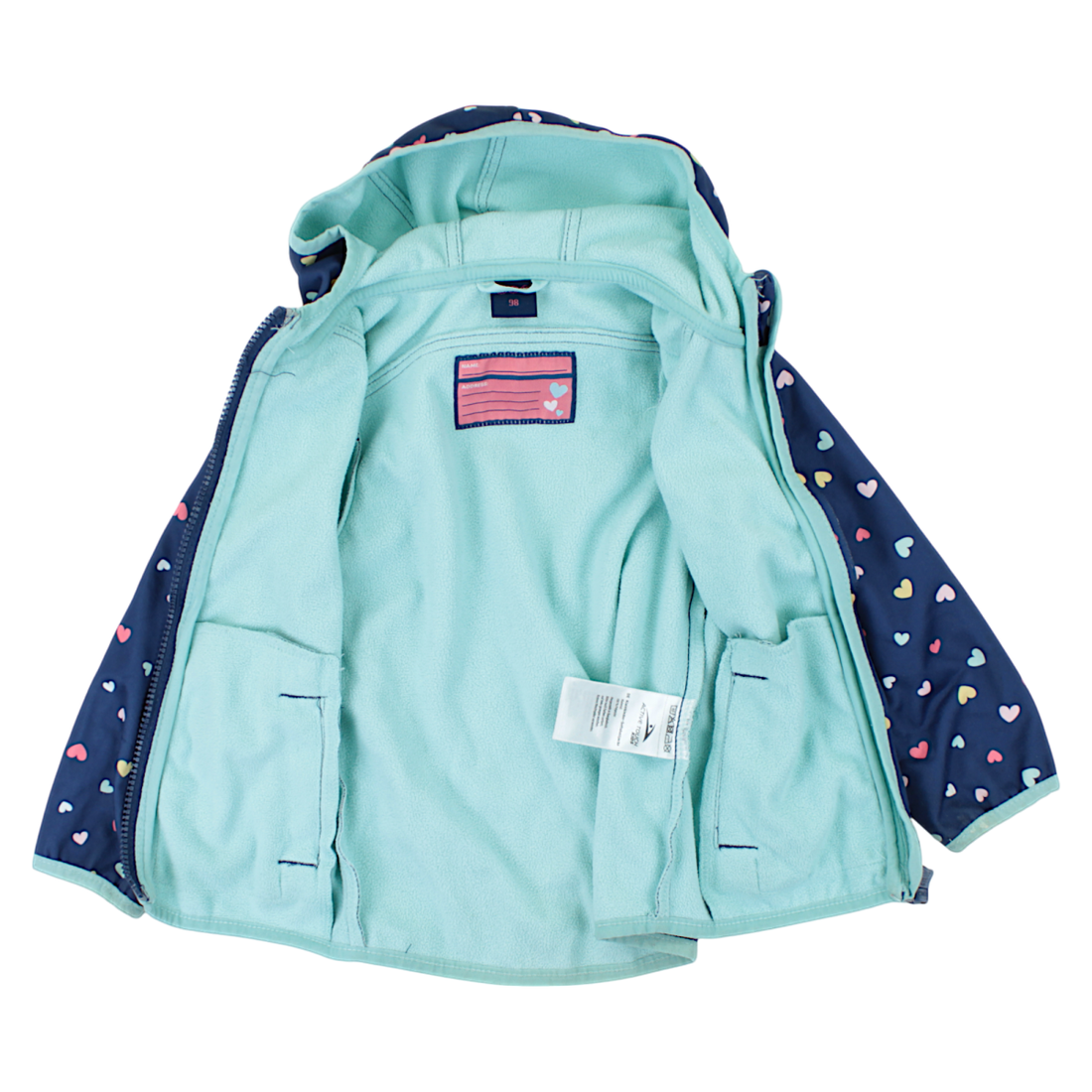 Marineblaue Jacke für Mädchen, gebraucht, ACTIVE TOUCH 233