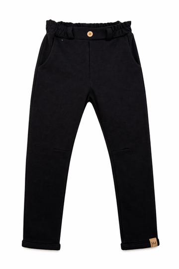 Spodnie eleganckie lacosta chłopięce czarny Mimi 2345-121225-14