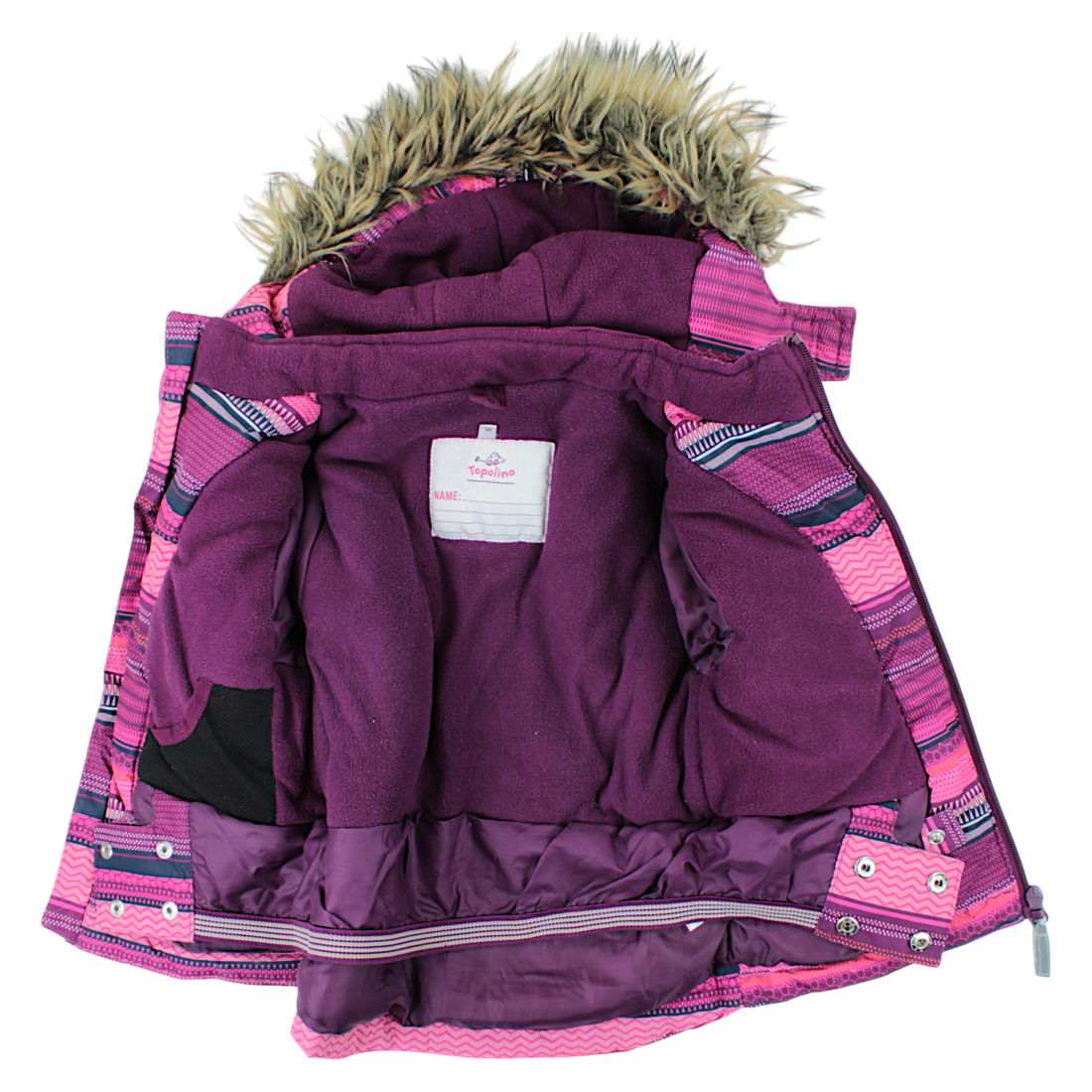 Rosa Jacke für Mädchen gebraucht Topolino 236b